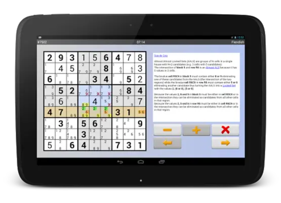 Sudoku 4ever android App screenshot 1