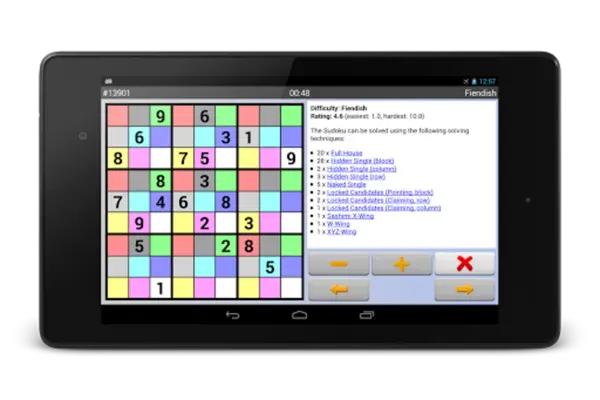 Sudoku 4ever android App screenshot 3